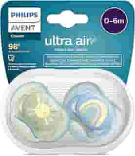 Chupeta Dupla Ultra Air Philips Avent Decorada Recém Nascido 0-6M