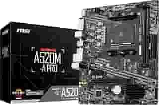 Placa Mãe MSI A520M-A PRO (AM4/2xDDR4/HDMI/DVI-D/M.2/USB 3.2)