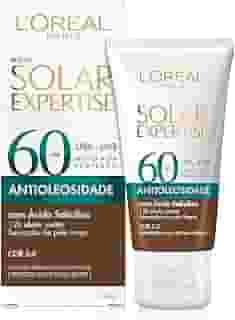 L’Oréal Paris Protetor Solar Facial L'Oréal Paris Solar Expertise Antioleosidade Fps60 Cor 5.0 Negra 40G