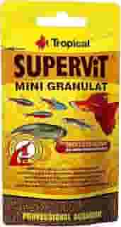 Tropical Ração Para Peixes Supervit Mini Granulat 10G Sachê Para Peixes