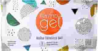 Termogel, Bolsa térmica em gel para compressa quente ou gelada, Soft Clean, Não congela, Branca
