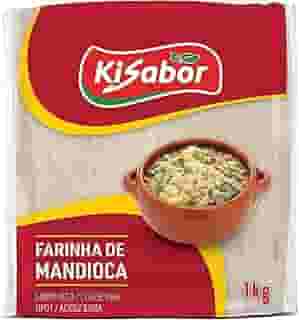 KiSabor Farinha De Mandioca Crua Fina Kisabor 1 Kilo