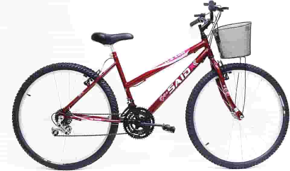 Bicicleta Aro 26 Feminina De Passeio 18 Marchas Saidx
