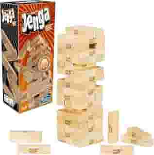 Jenga, Jogo de Brinquedo, Jenga Clássico - Conjunto com 54 Peças - A partir de 6 Anos