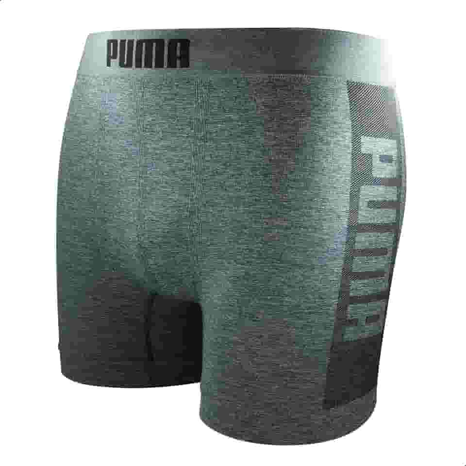 Cueca Boxer Puma Sem Costura Poliamida Sport Dry Fit Masculina