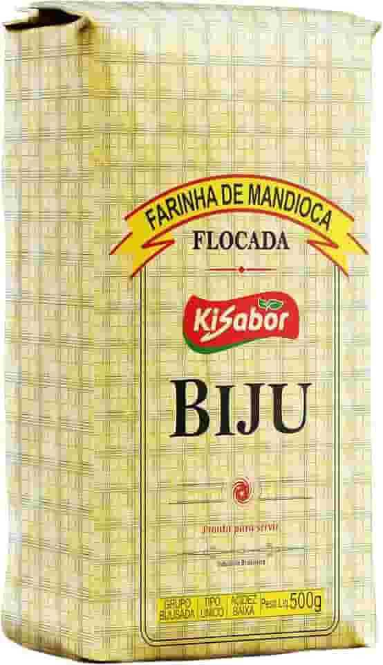 KiSabor Farinha De Mandioca Biju Kisabor 500 Gramas