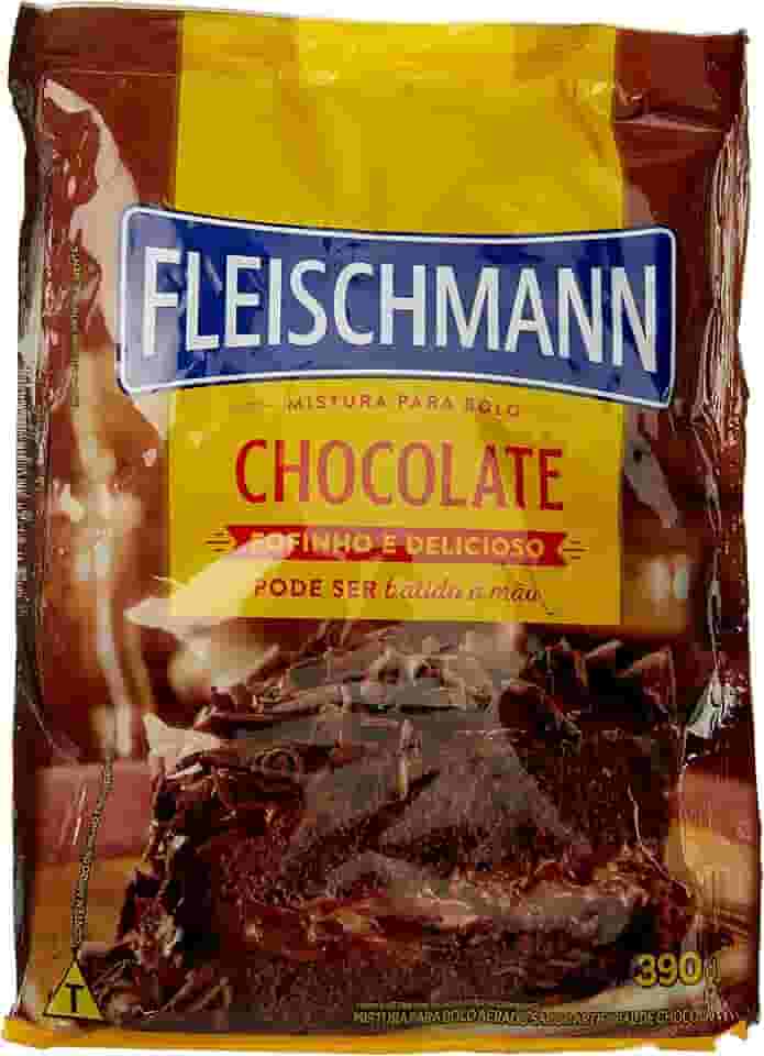 Mistura Para Bolo Fleischmann Chocolate 390G