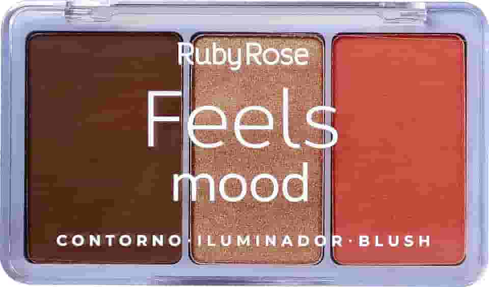 Ruby Rose - Paleta De Contorno Iluminador Blush Hb75263