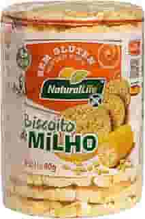 Biscoito de Milho Grande Natural Life - Sem Glúten - Vegano - 80g