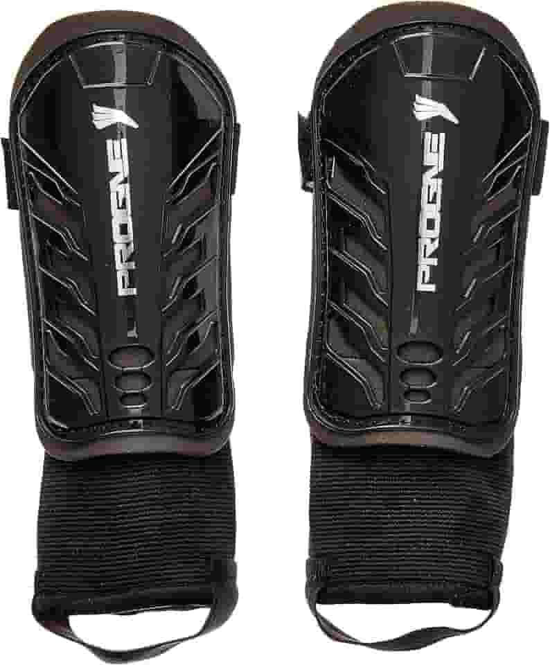 Caneleira Futebol Futsal Society Baby Com Tornozeleira - Preta - Par