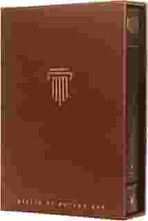 Bíblia de Estudo ACF, Couro-soft marrom | Com comentários da King James Study Bible