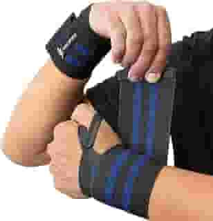 Par Protetor de Punho Munhequeira Profissional- Keer Sports