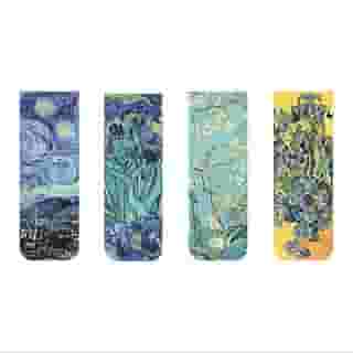 Marcador de Página Magnético Van Gogh Kit 4 unidades