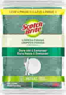 Scotch-Brite, 3M, Esponja Multiuso - Leve 4 Pague 3