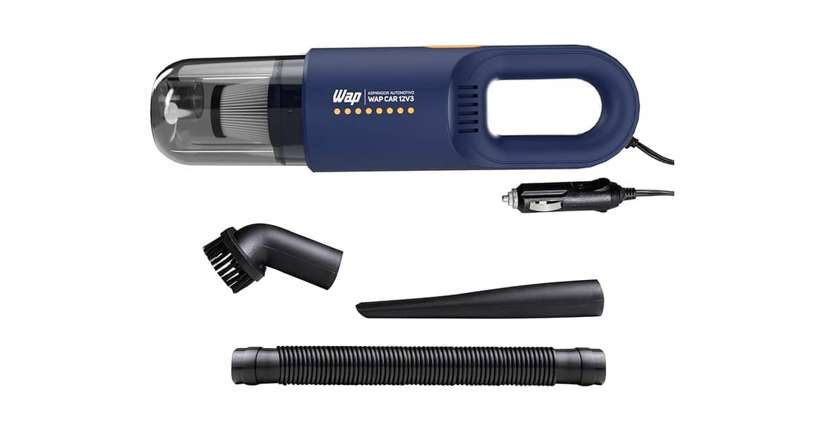 Aspirador de Pó para Carro Qual o Melhor? 10 Modelos Potentes