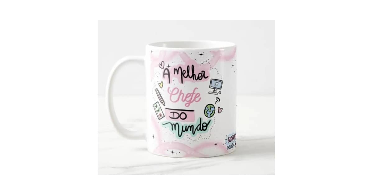 Caneca Melhor Chefe do Mundo: 10 Modelos para Presentear