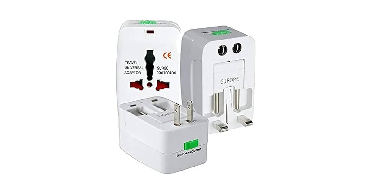 Melhor Adaptador de Tomada: Para Viagens ou para Casa?