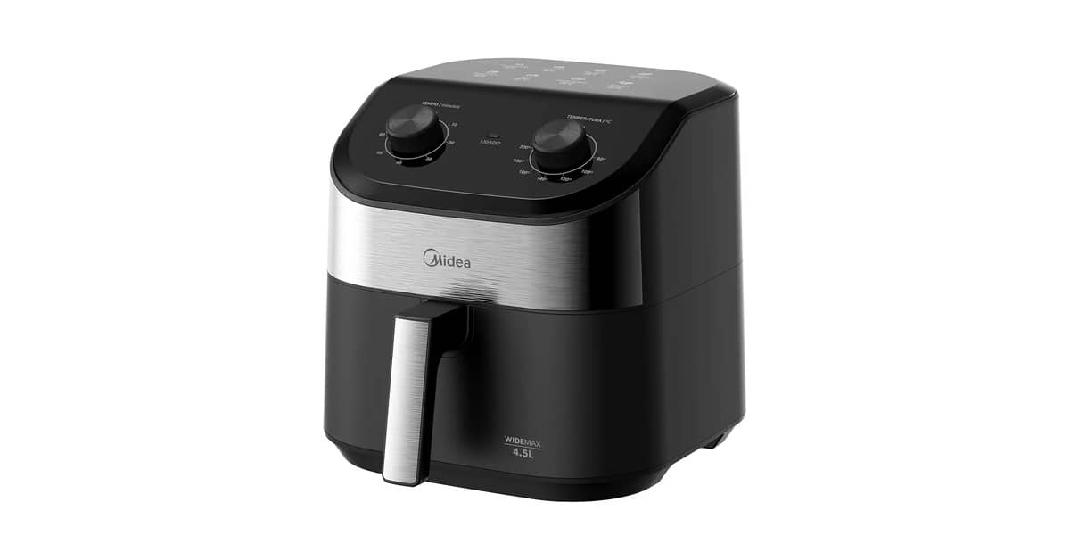 Melhor Air Fryer Midea: do compacto 4L ao 8.5L