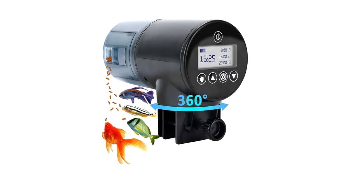 Melhor Alimentador Automático Aquário: Controle Preciso da Alimentação