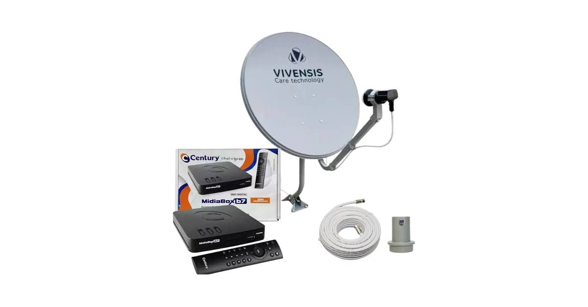 Melhor Antena Parabólica Digital: Captação Estável Ku