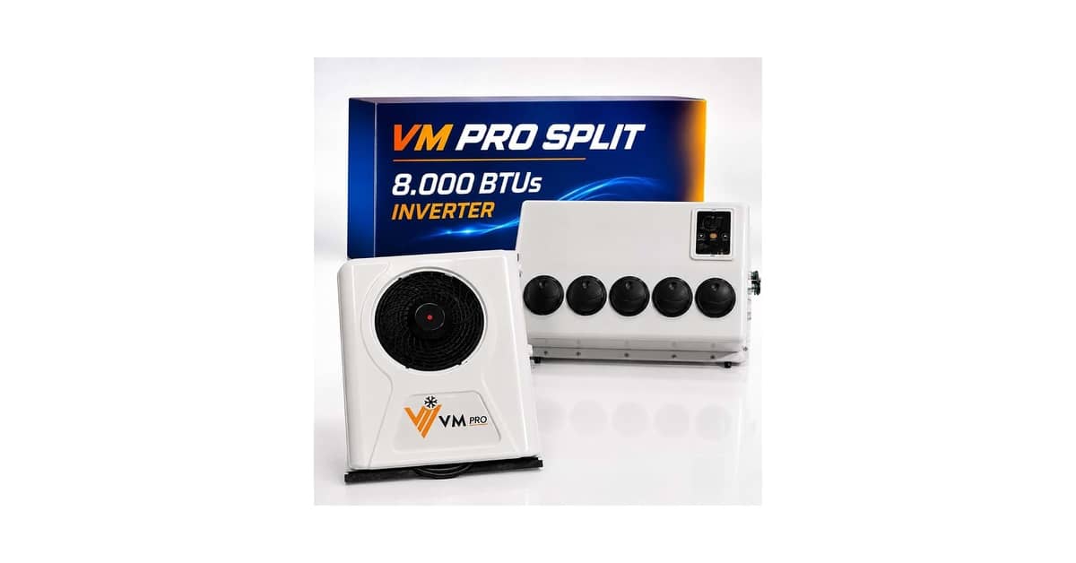 Melhor Ar para Motorhome: Guia de Modelos 12V de Teto