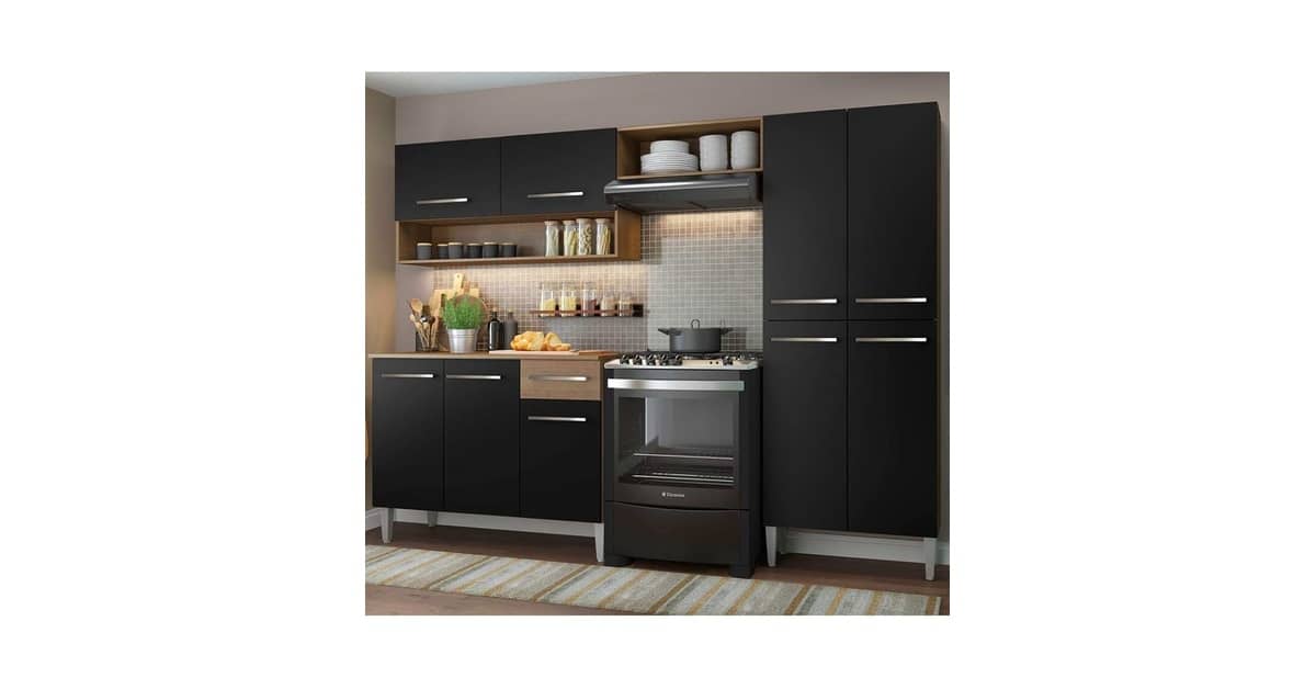 Melhor Armário para Cozinha: 7 Opções Compactas e Funcionais