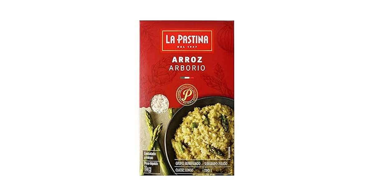 Melhor Arroz Arboreo para um Risoto Super Cremoso