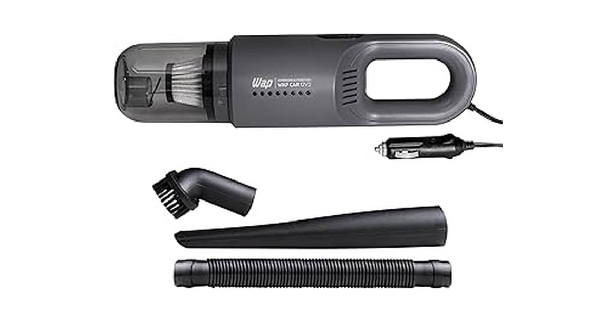Melhor Aspirador para Carros: 12V ou a Bateria?