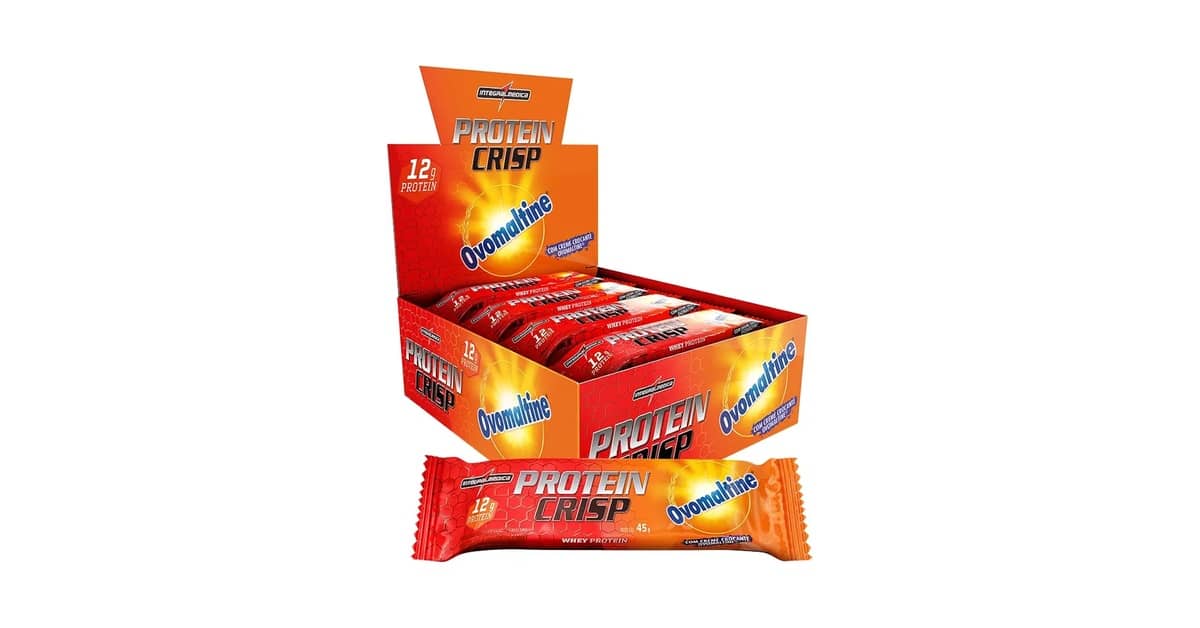 Melhor barra de proteina: 10 opções com bom sabor