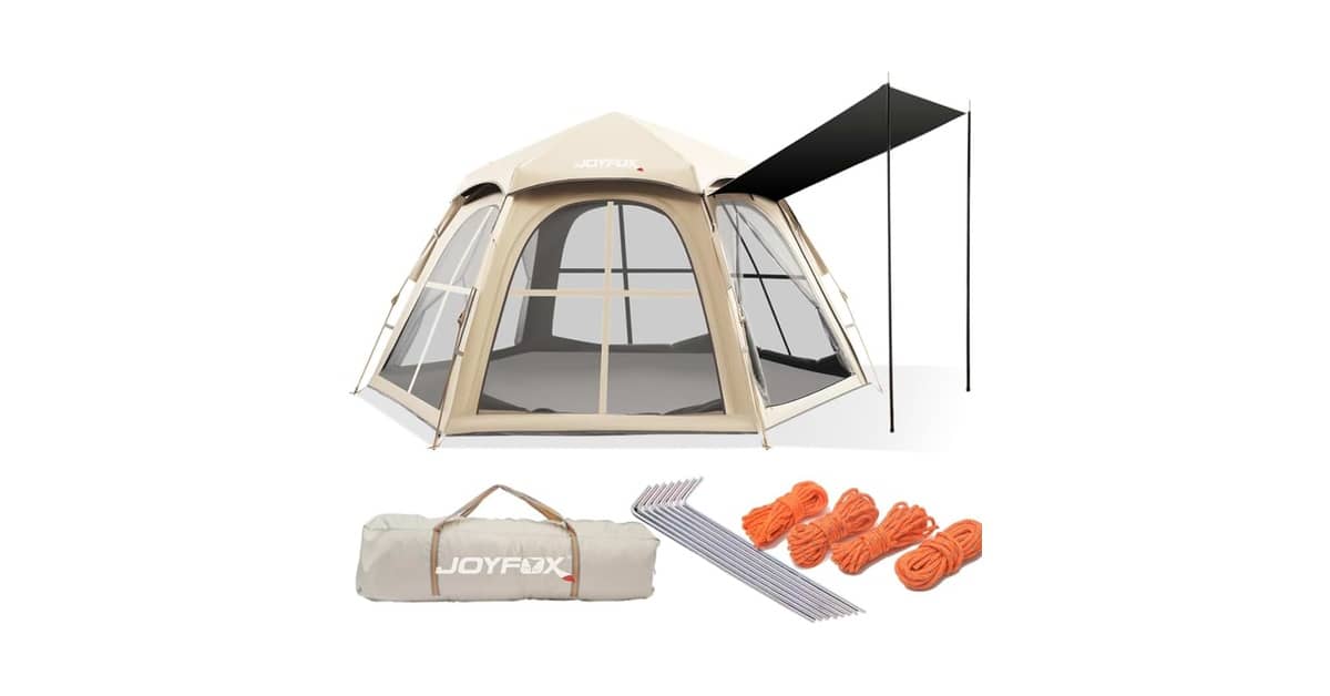 Melhor barraca de camping 6+? 10 opções automáticas