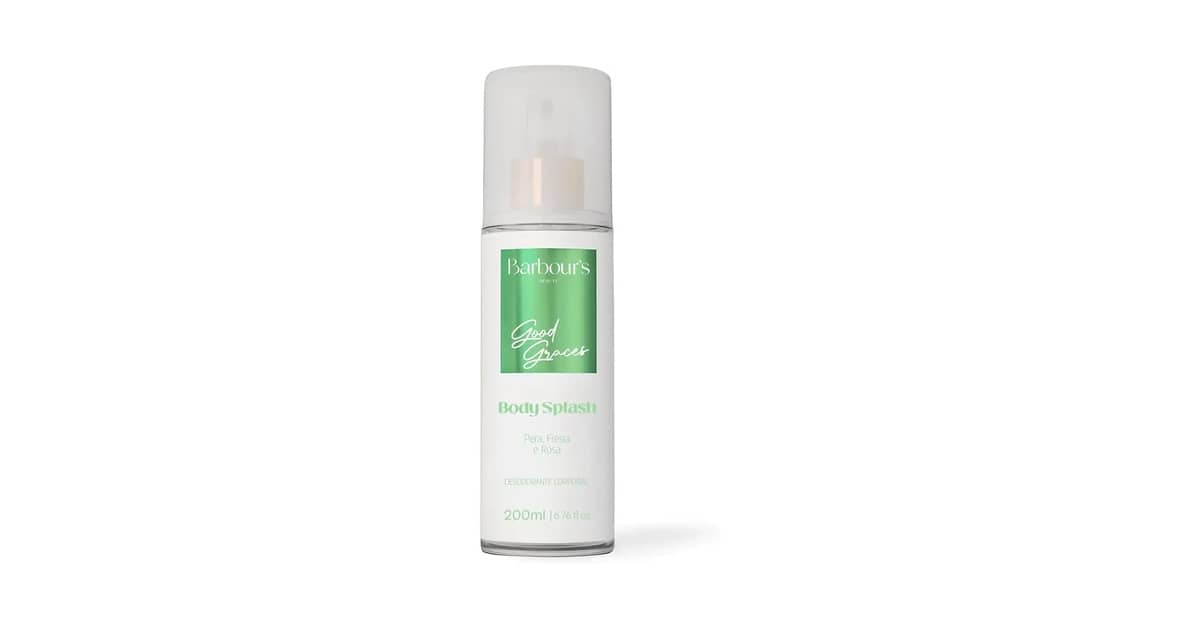 Melhor Body Splash Barbour'S Beauty: Notas Florais ou Frutadas?