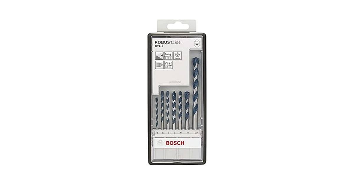 Melhor Broca para Concreto: Kits para Furos Precisos
