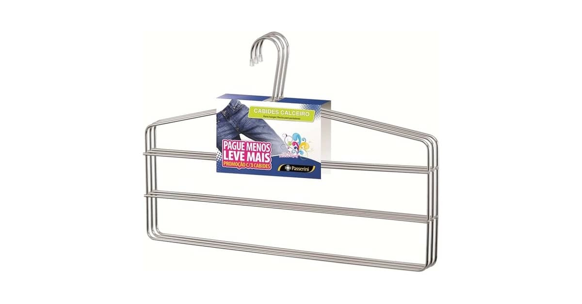 Melhor Cabide para Calca Jeans: Foco em Organização