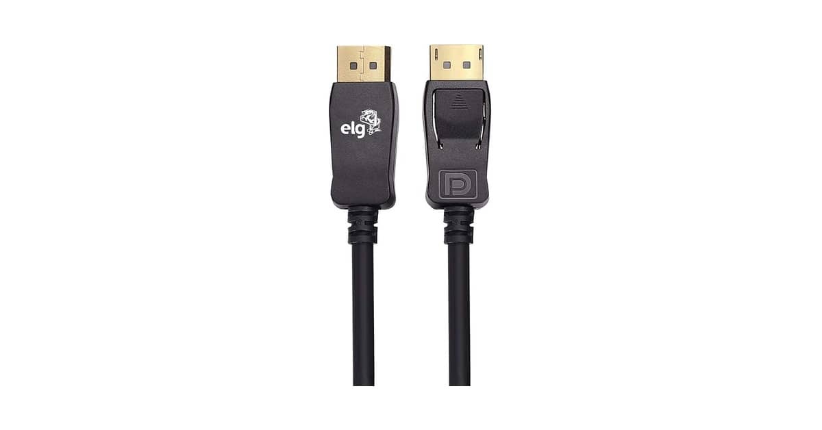 Melhor Cabo Displayport 1.4: 8K, 240Hz e G-Sync