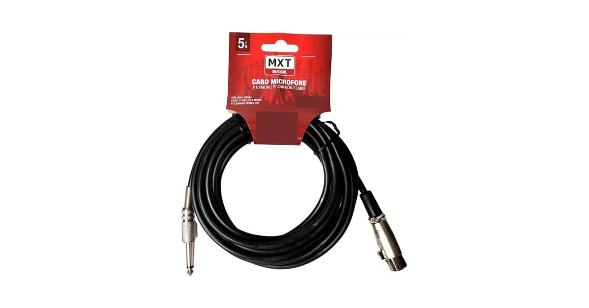 Melhor Cabo para Microfone Profissional: Conexão Segura e Som Puro