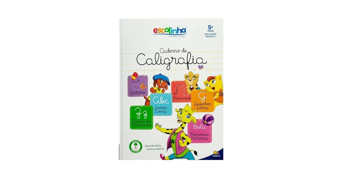 Melhor Caderno de Caligrafia: Qual o Ideal para Aprender?