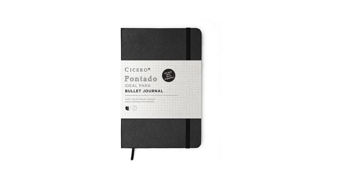 Melhor caderno pontilhado: Guia da gramatura ideal