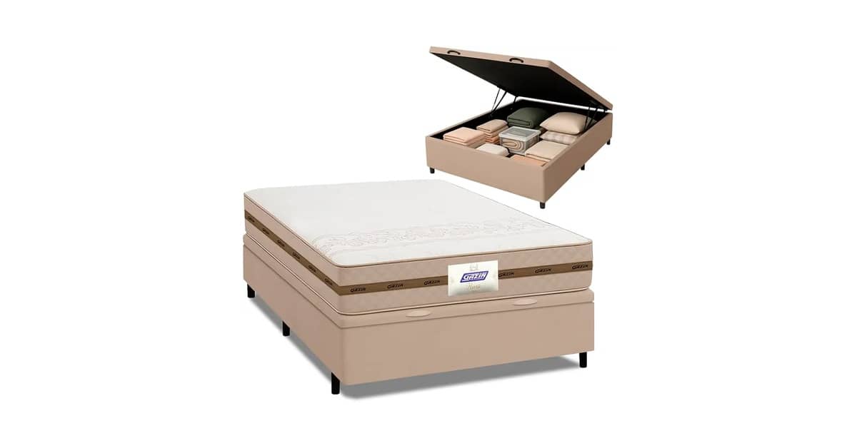 Melhor Cama Box Casal Custo Benefício: Conforto Duradouro