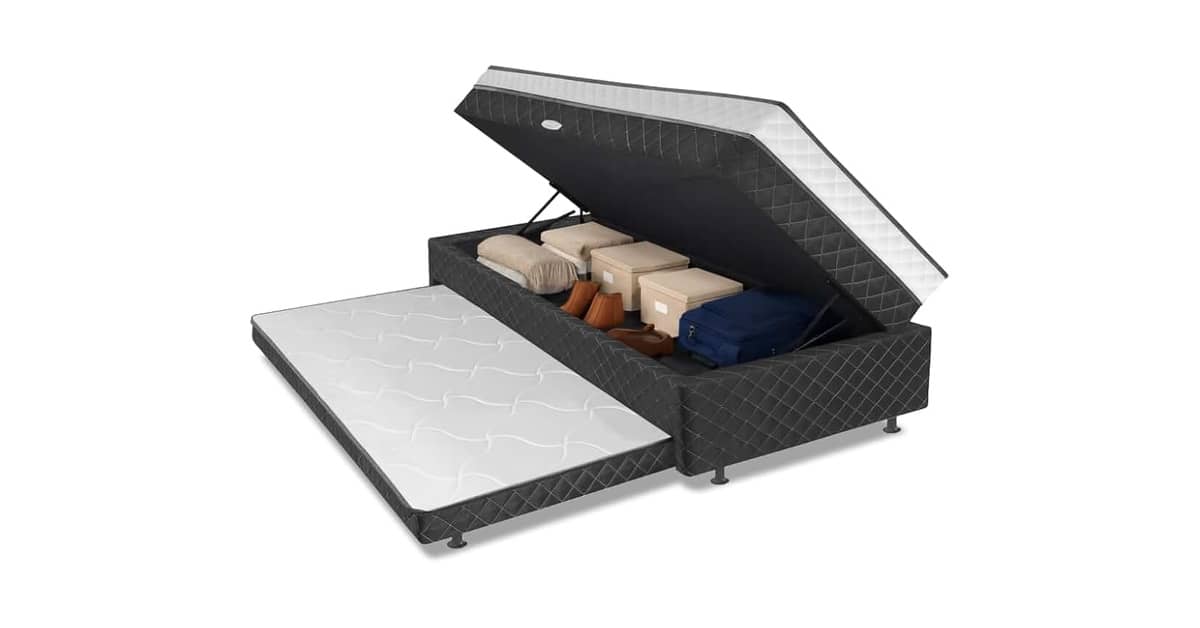 Melhor Cama Box Solteiro com Auxiliar: Conforto e Espaço