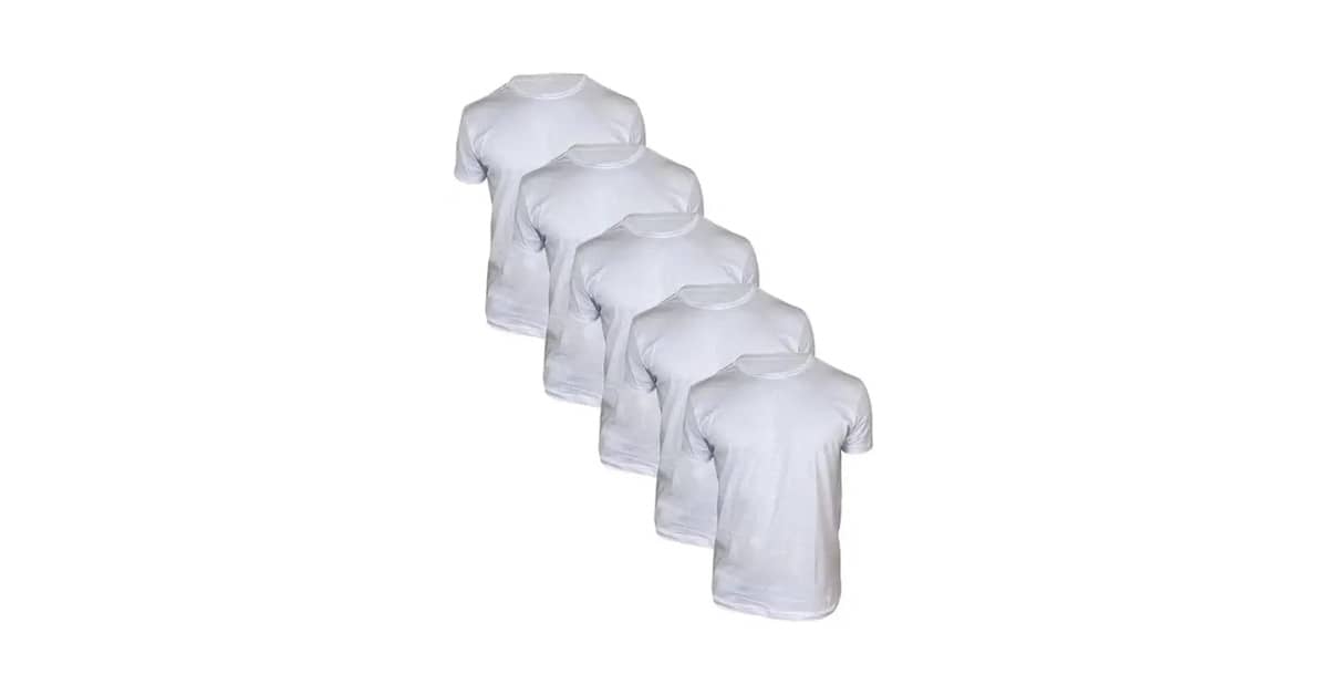 Melhor Camiseta Branca Masculina: Conforto e Durabilidade