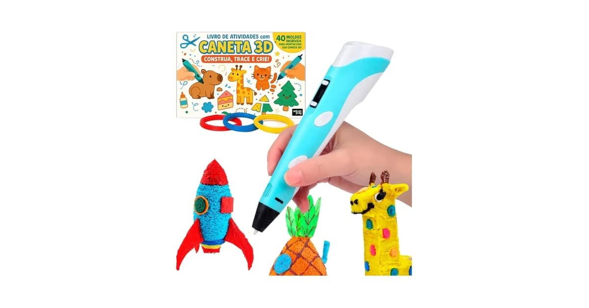 Melhor caneta 3D: Do hobby ao uso profissional
