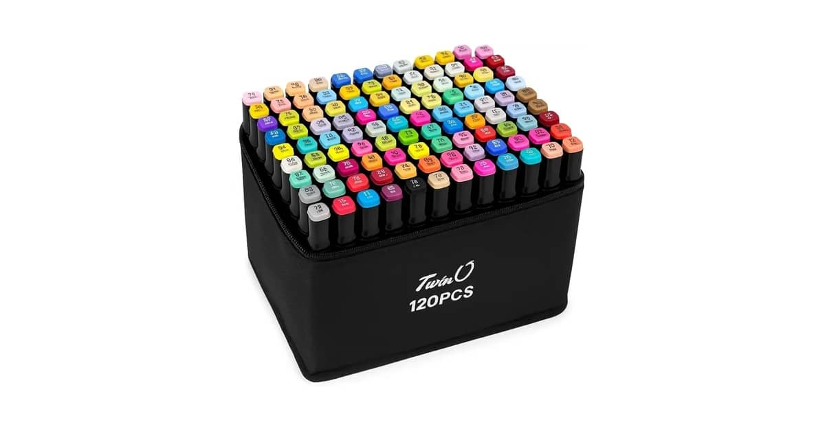 Melhor caneta Bobbie Goods: 10 kits de ponta dupla