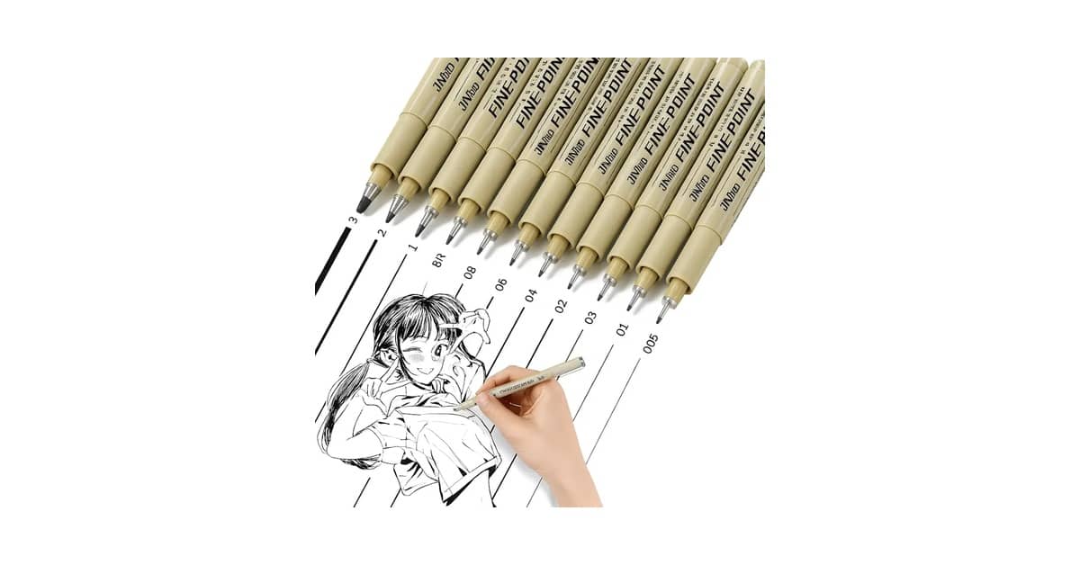 Melhor Caneta de desenho: Precisão para Artistas