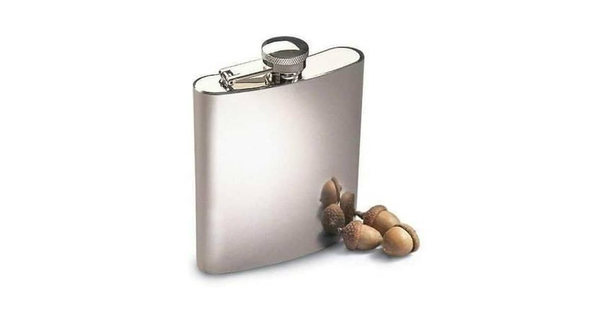 Melhor Cantil de Bolso: Aço Inox com Trava Antivazamento