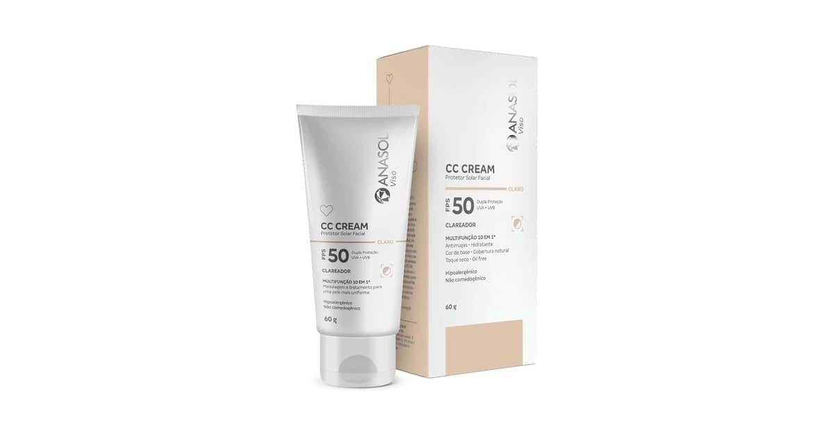 Melhor CC Cream: Cobertura Leve com Proteção Solar