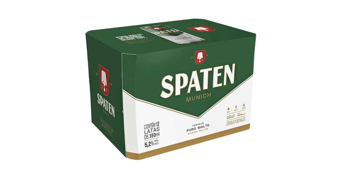 Melhor Cerveja do Brasil Spaten: Puro Malte Ideal