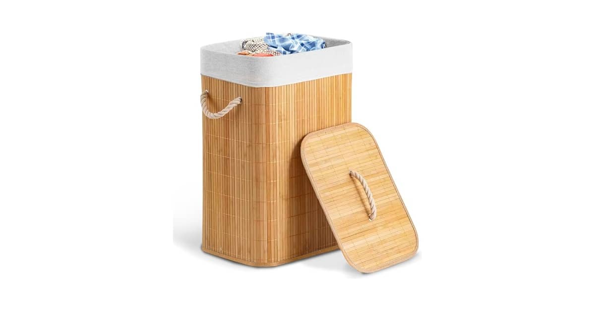 Melhor cesto de roupa: Bambu, plástico ou tecido?