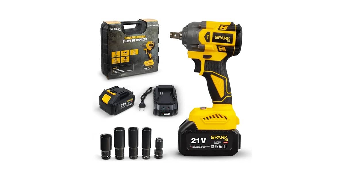 Melhor Chave de Impacto a Bateria Custo Benefício: Potência e Durabilidade