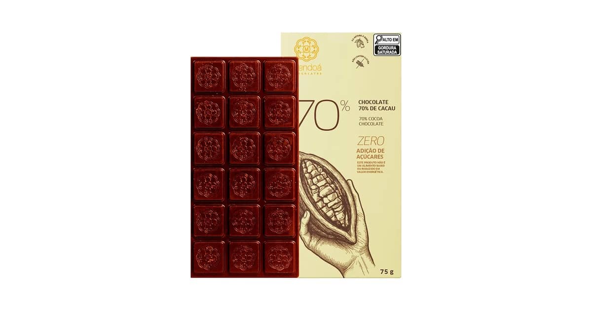 Melhor Chocolate 70 para Dieta: Zero Açúcar e Low Carb