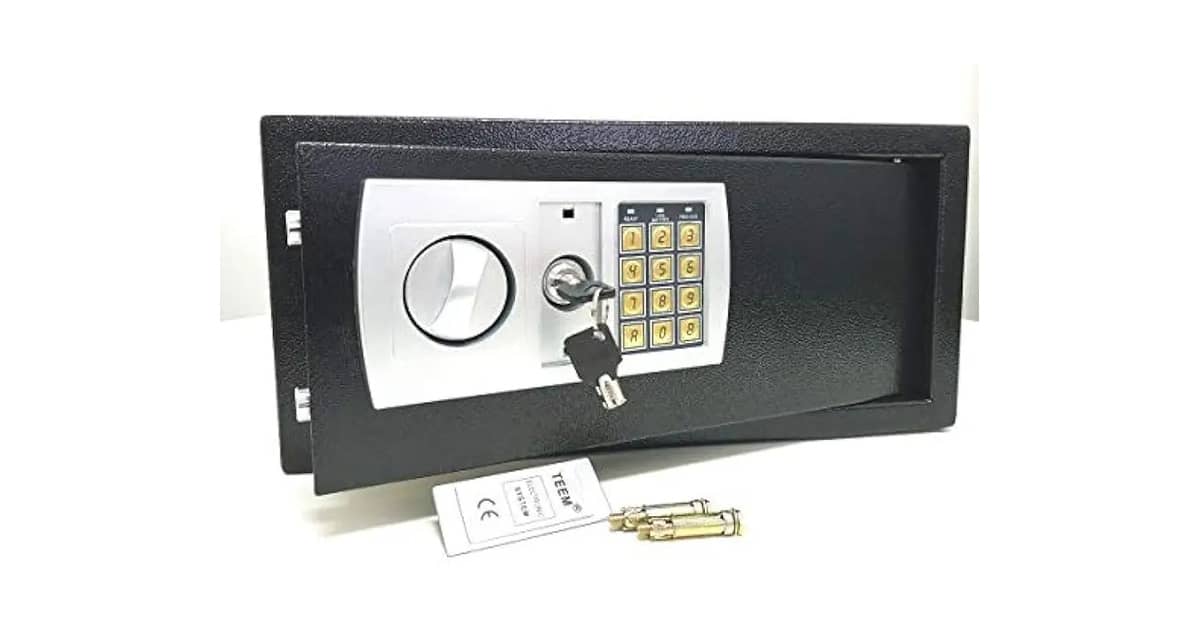 Melhor Cofre Residencial Digital: Segurança e Praticidade!